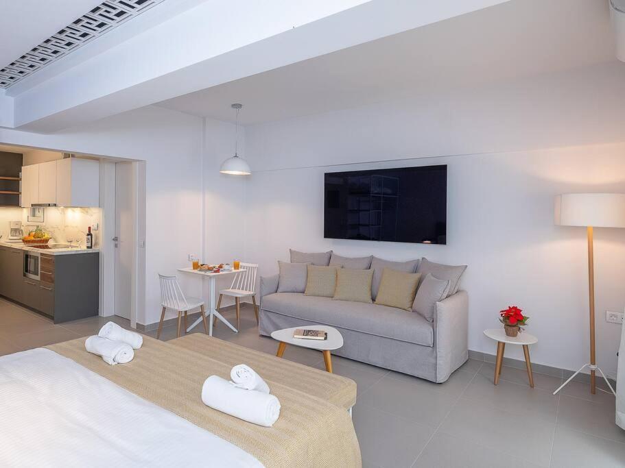 Electra Luxury Apartment At The Heraklion Center Zewnętrze zdjęcie