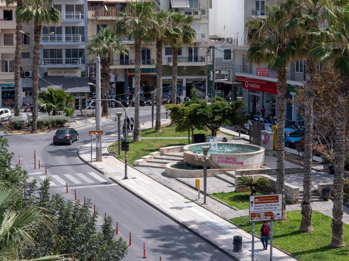 Electra Luxury Apartment At The Heraklion Center Zewnętrze zdjęcie